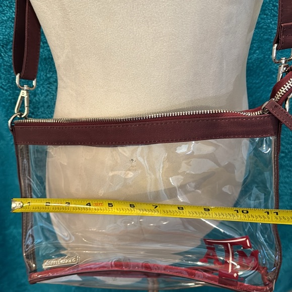 Texas A&M Clear Gameday Bag with removeable adjustable strap - Picture 3 of 7